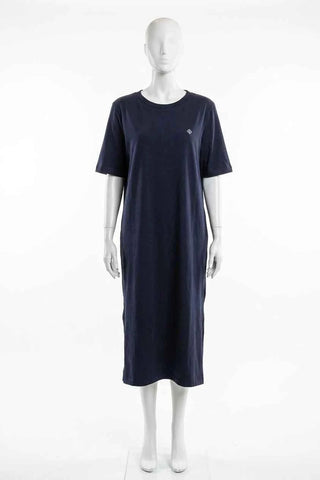 Sukienka t-shirtowa bawełniana Gant - Granatowa