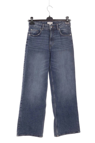 Damskie Jeansy Wide Leg z Wysokim Stanem H&M