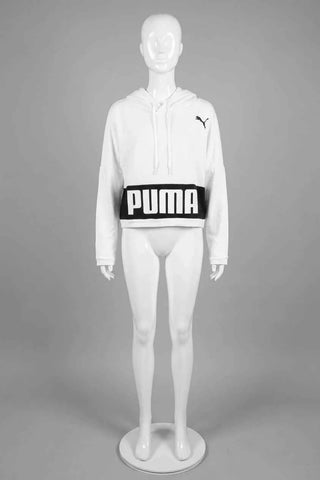 Bluza z kapturem damska Puma - Biała