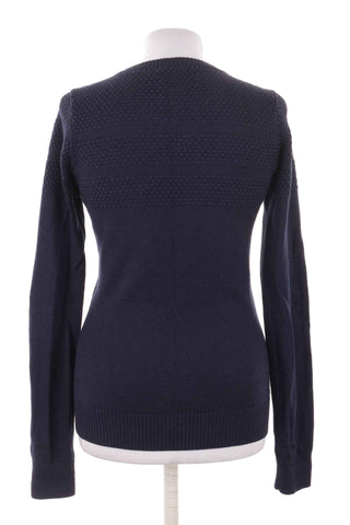 Sweter granatowy 50% wełna