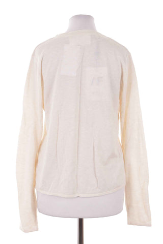 Sweter kremowy cienki 60% lyocell