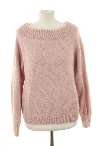 Sweter różowy