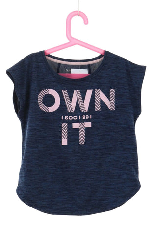 Tamsiai mėlyni marškinėliai
