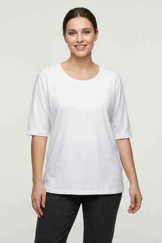 T-shirt bawełniany - Biały