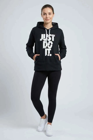 Bluza z kapturem Nike Just Do It - Czarna