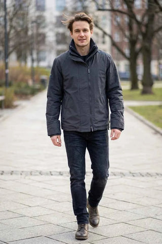 Kurtka przejściowa Superdry - Szara